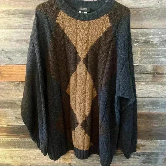 Vintage Setball by Gabriella Frattini Wool Sweater size XXL - Picture 5 of 7